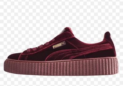 all red fenty pumas
